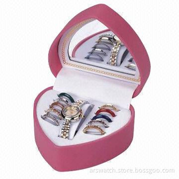 Promotional Watch Gift Set in Mirror Box and Japan Quartz Movement and Common Water-resistant